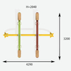 Multi-dimensional Space Seesaw,Playground Science Factory