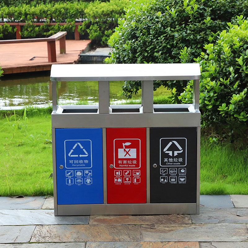 Stainless Steel Rubbish Bin, Dustbin Trader