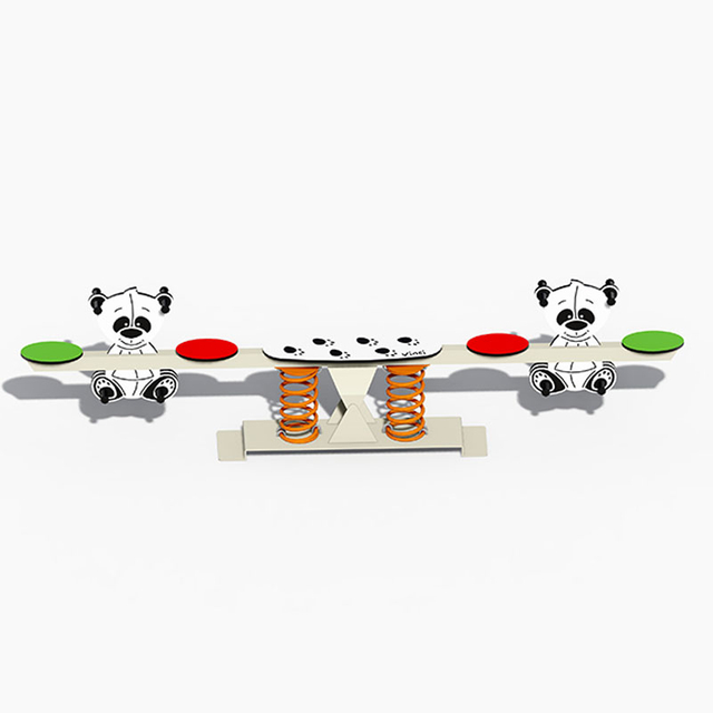 Dog-Themed Weather Resistant Seesaws - Toddler Commercial Equipment