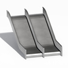 Multi-Lane Straight Stainless Steel Slides