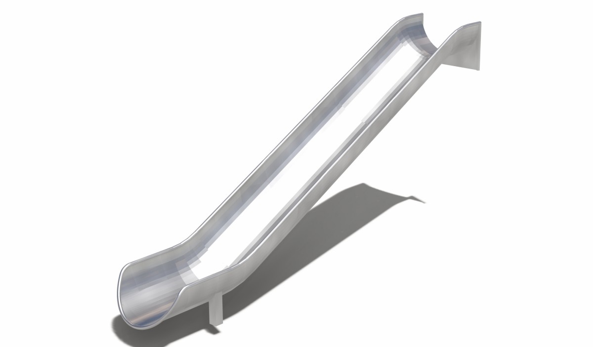 10.Straight stainless steel slides (2)