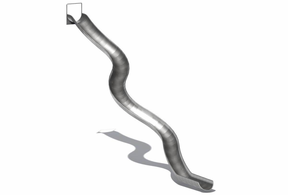 11.Stainless steel tube slides (5)