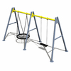 Outdoor Kids Nest Swing with Stable Base for Safe Kids' Play Activities