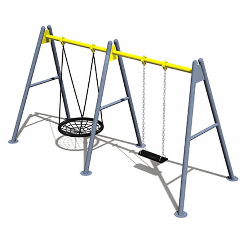 Outdoor Kids Nest Swing with Stable Base for Safe Kids' Play Activities