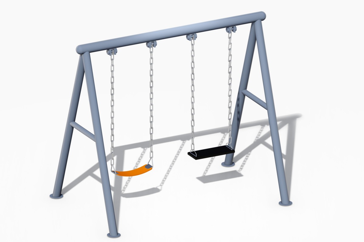 Swing set for playground (4)