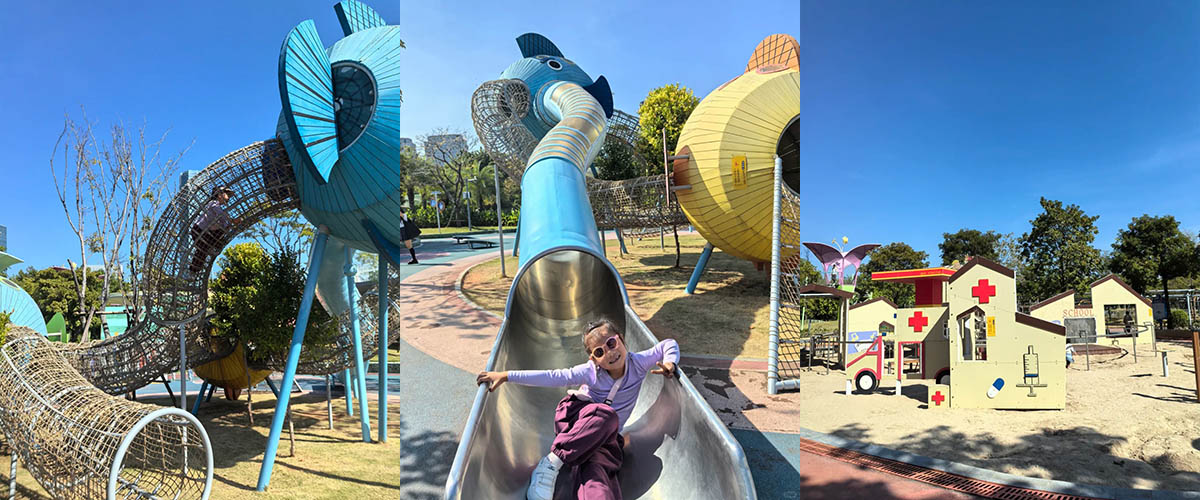 Safe and fun children's playground equipment for commercial use