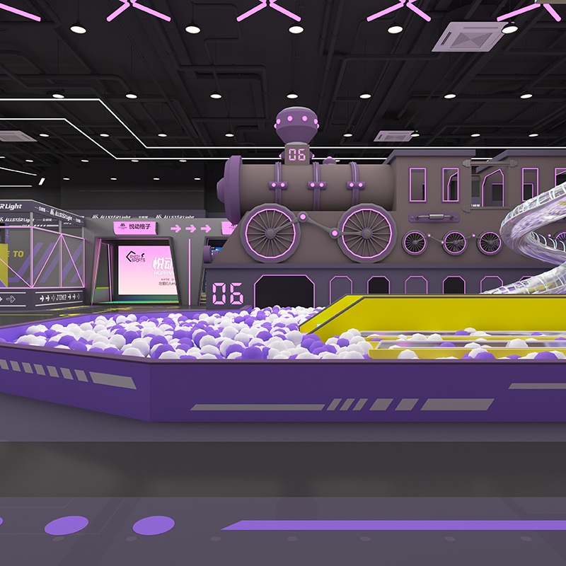 Interstellar Sports Park Equipment | Commercial Kids Activity Center Play Gear