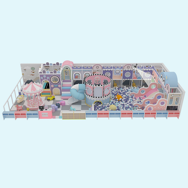 Pastel Theme Maze Indoor Playground - China Exporter