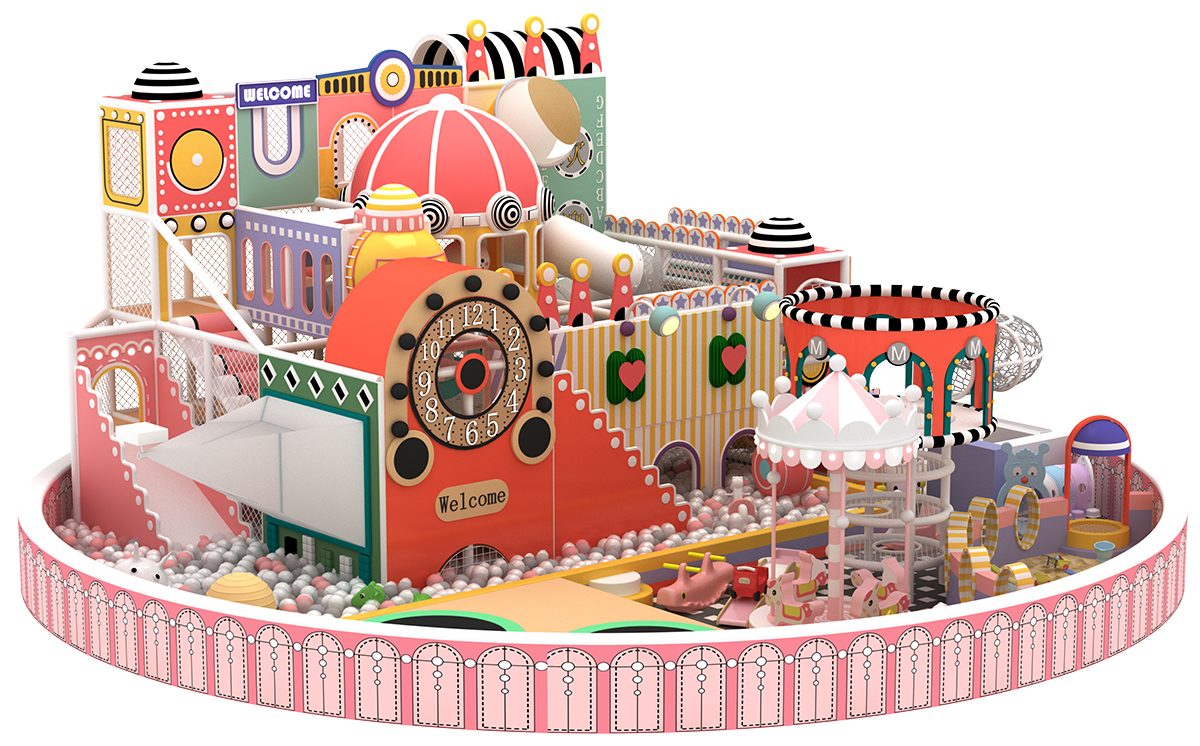 7.Large Pastel Indoor Playground for Malls (1)