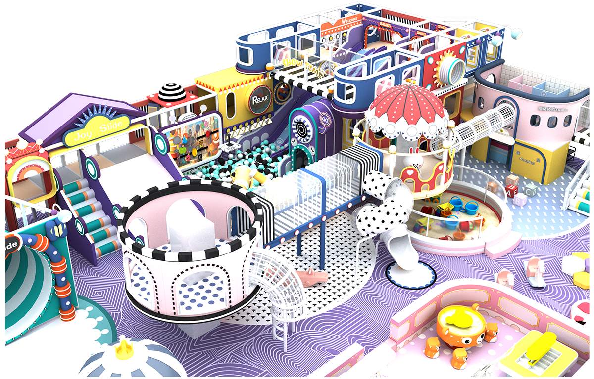 12.Soft Tone Macaron Indoor Playground (5)