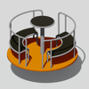 Kids Playground Spinning Equipment: 360° Rotating Spinners & Merry-Go-Rounds​