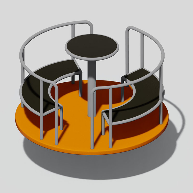 Kids Playground Spinning Equipment: 360° Rotating Spinners & Merry-Go-Rounds​