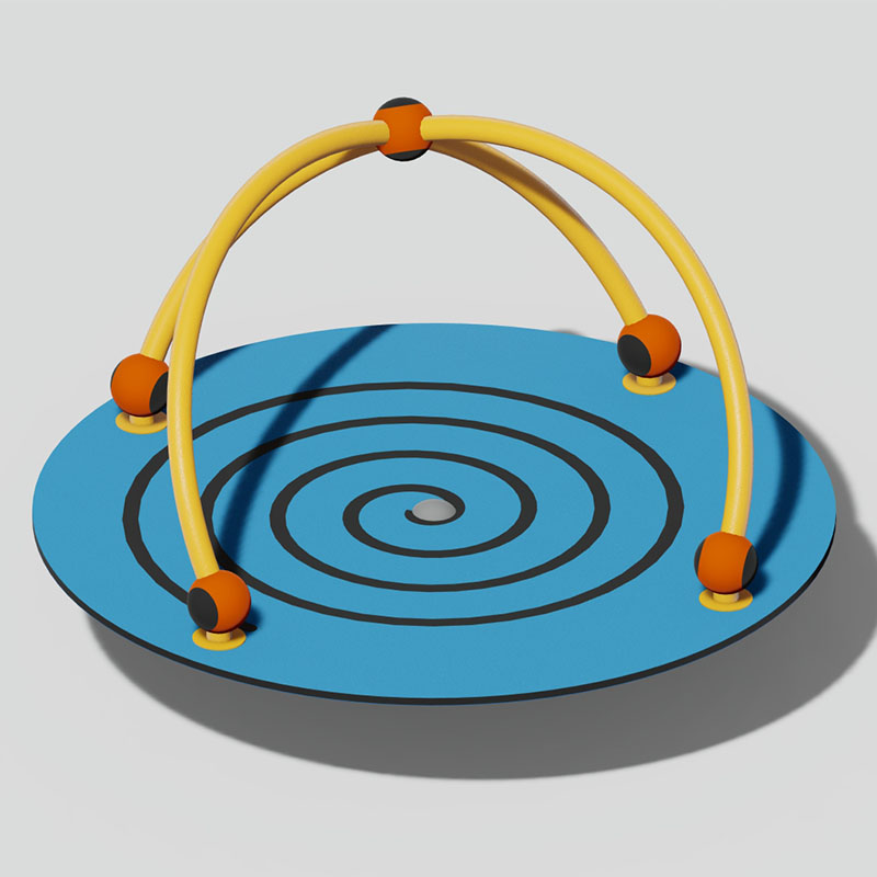 Safe Kids Spinning Playground Equipment with Low-Center Gravity Design