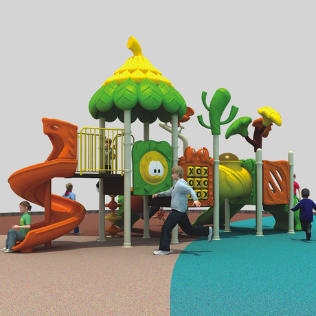 Durable Children's Outdoor Playground Slide for Forest Adventures