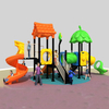 Interactive Children's Playground Slide with Forest Adventure Theme