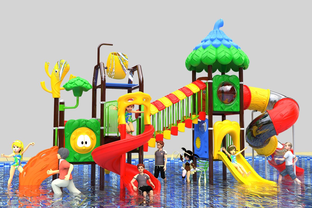 Colorful Play Water Slide Designs (2)