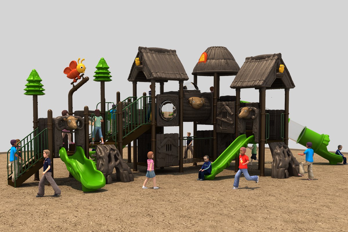 Spiral Slides for Outdoor Playgrounds (1)