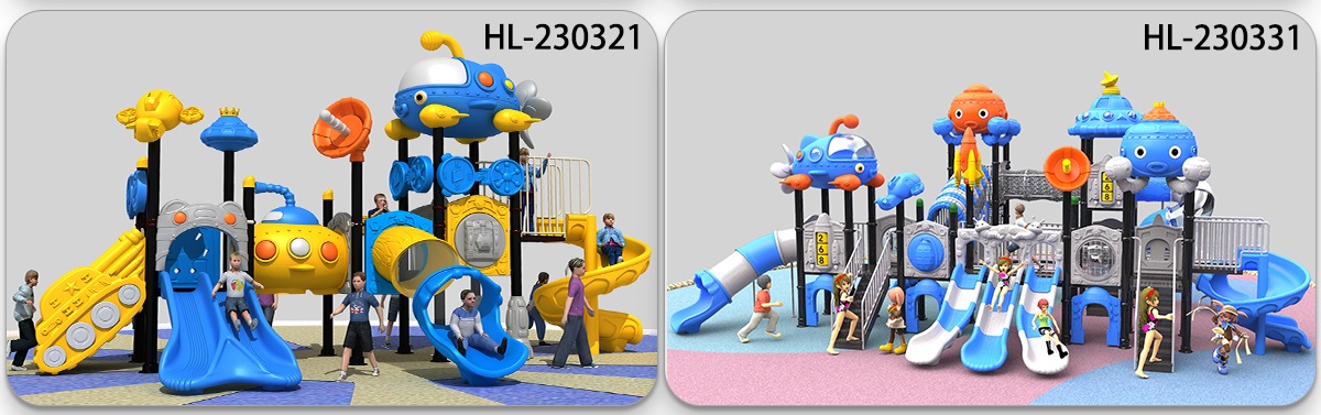 Space Play Slide Supplier HDPE Material (7)