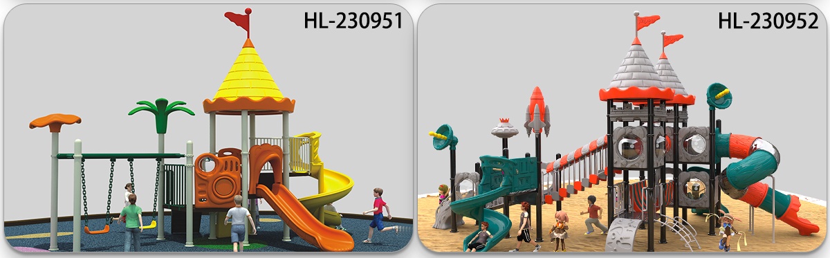 Spiral Slides for Outdoor Playgrounds (2)