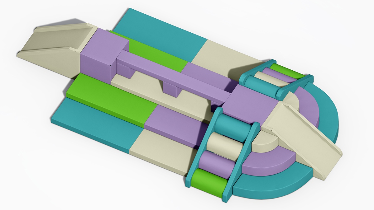 10. Indoor Soft Play Set (4)