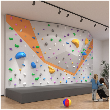 Commercial Kids Indoor Climbing Wall | Colorful Bouldering Wall