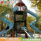 Letu non-standard amusement rock park combination slide