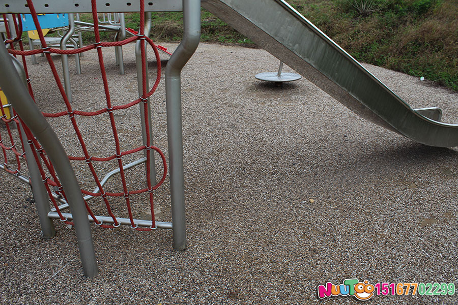 Non-standard travel + amusement facilities + PE board combination slide + slide (17)