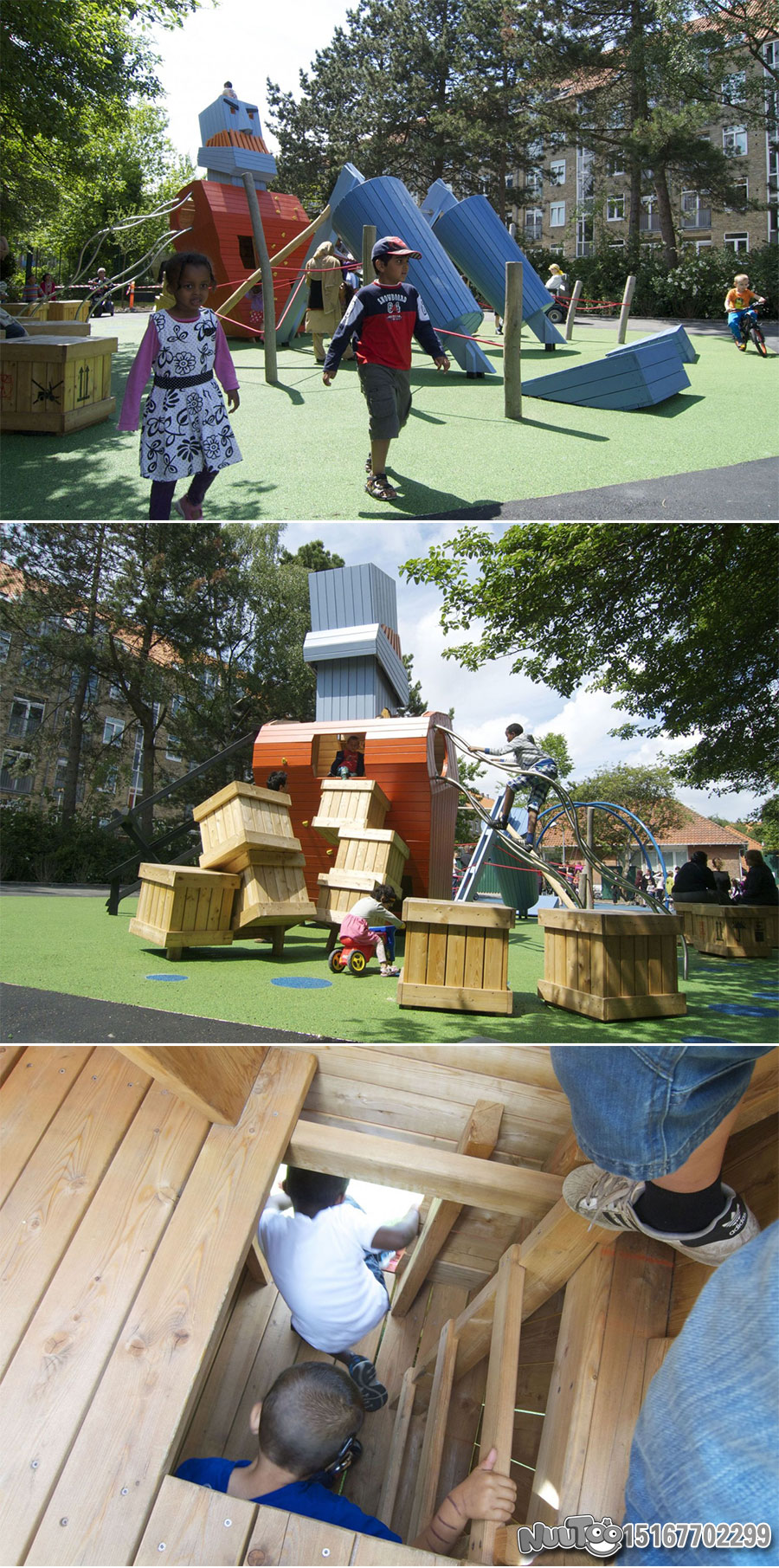 Non-standard amusement + personalized playground + amusement equipment + rides + outdoor children's play facilities _14