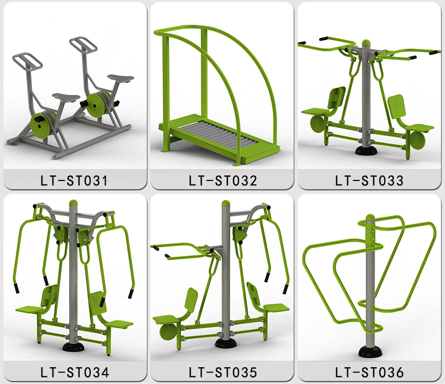 Fitness path + fitness equipment + outdoor fitness equipment + middle-aged fitness equipment _06