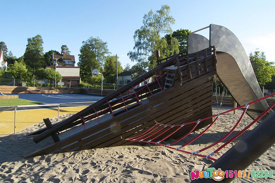 Pirate Ship Amusement + Pirate Ship Amusement Equipment + Corsair Amusement Park + Corsair Combination Slide - (5)