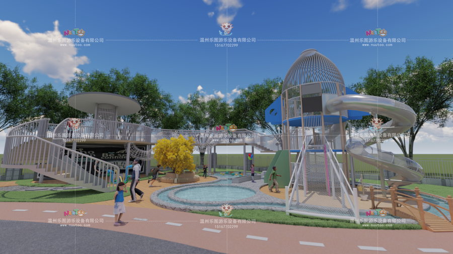 Outdoor Amusement Facilities + Children's Amusement Equipment + Nothing Amusement (126)
