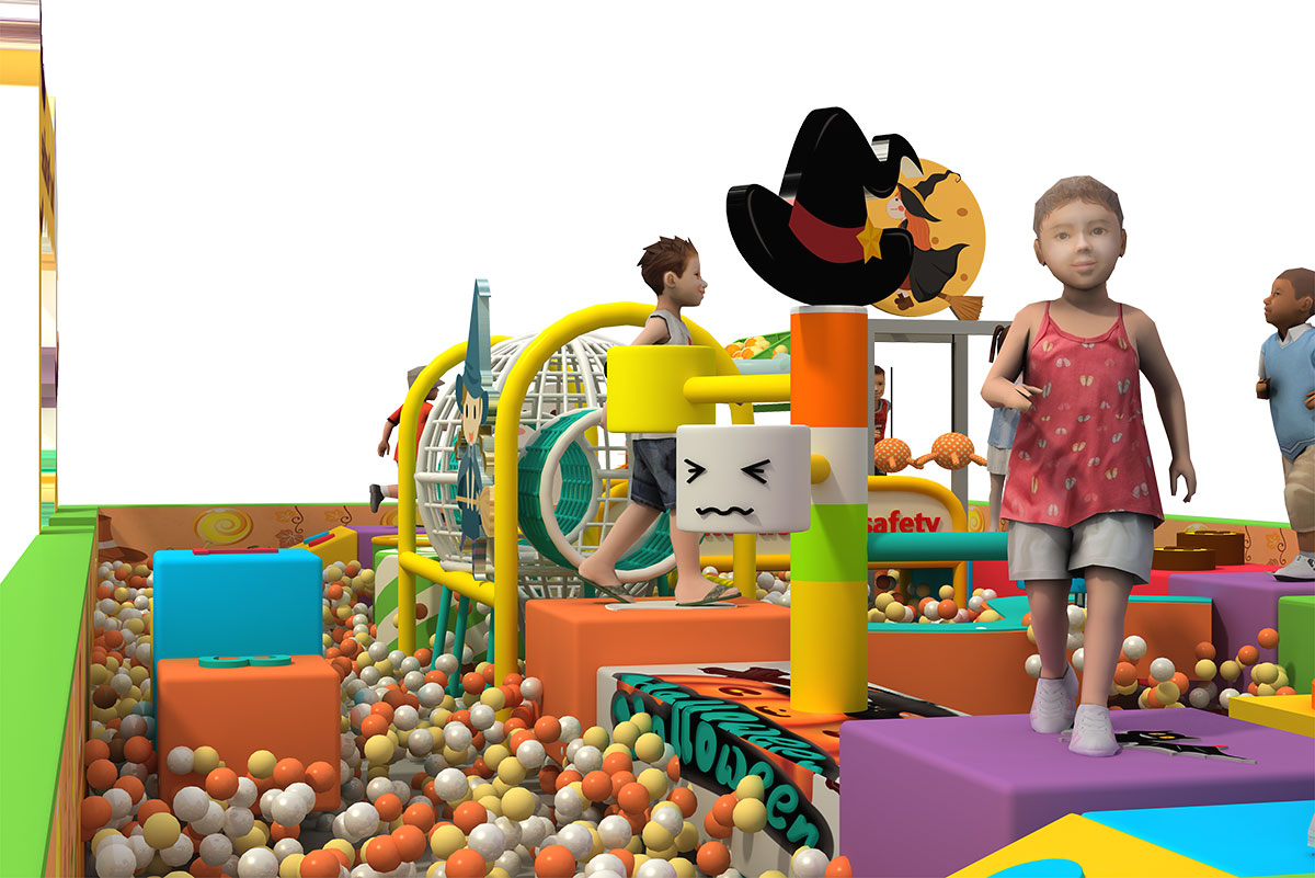 customized small combination indoor playground (9)