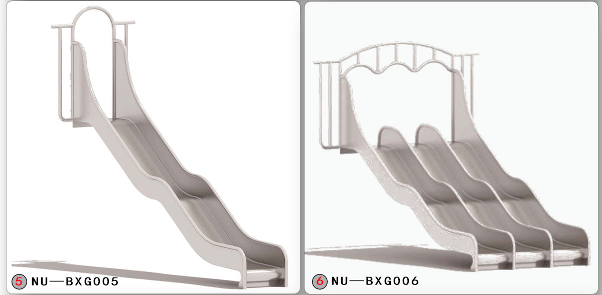 Stainless Steel Slides (3)