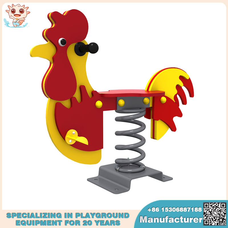 Playground Equipment Manufacturer Offer Spring Riders NU-YM010 Design