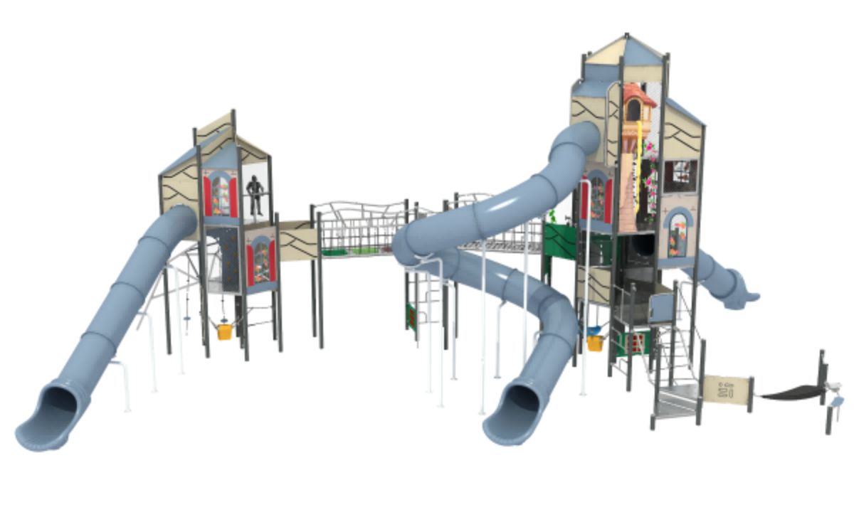 rocket slide playground (2)