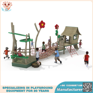 Exquisite Wooden Playground Equipment for Outdoor Fun