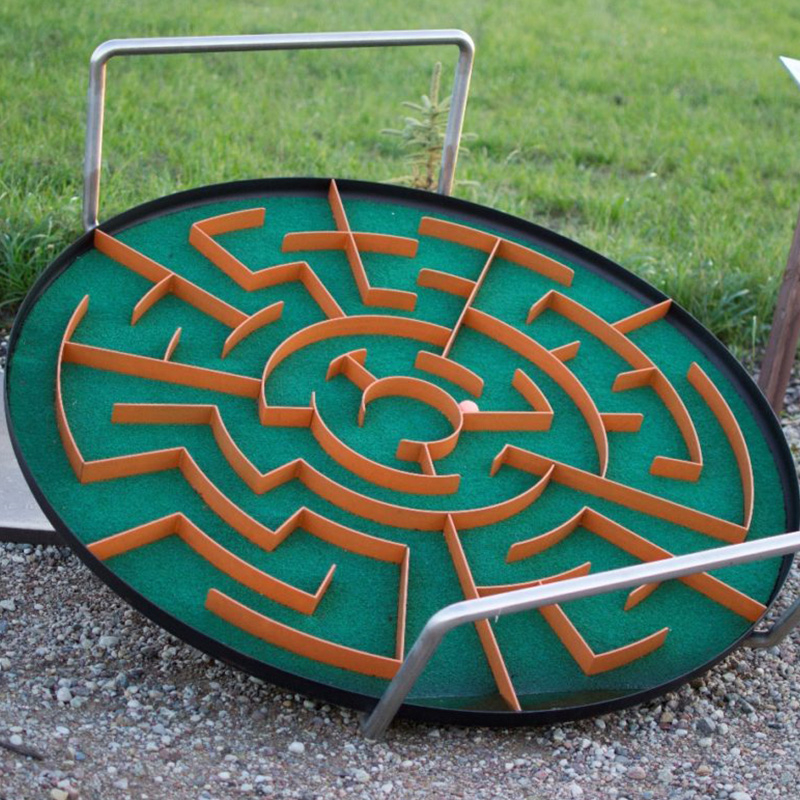 Circular Maze，outdoor Science Playground Equipment Supplier