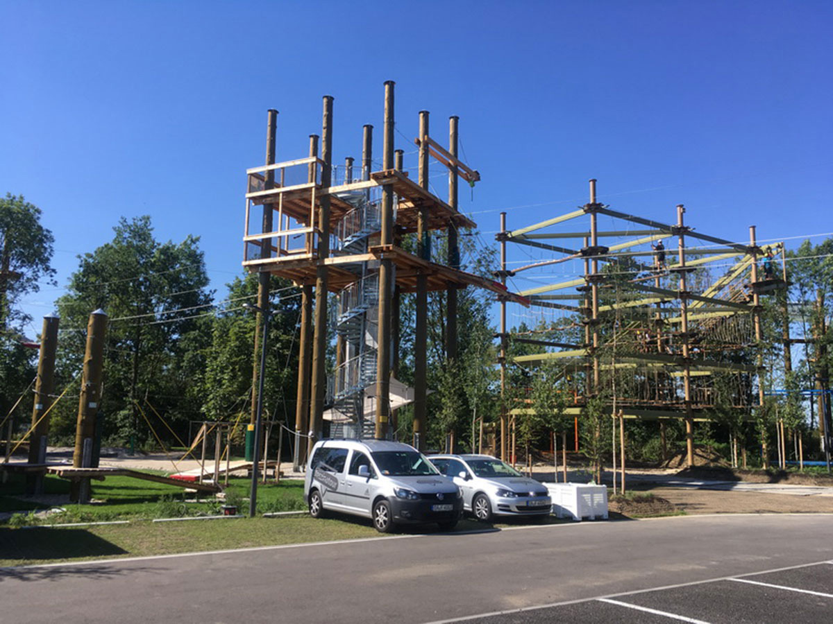 Outdoor amusement facilities rope net climbing (5)