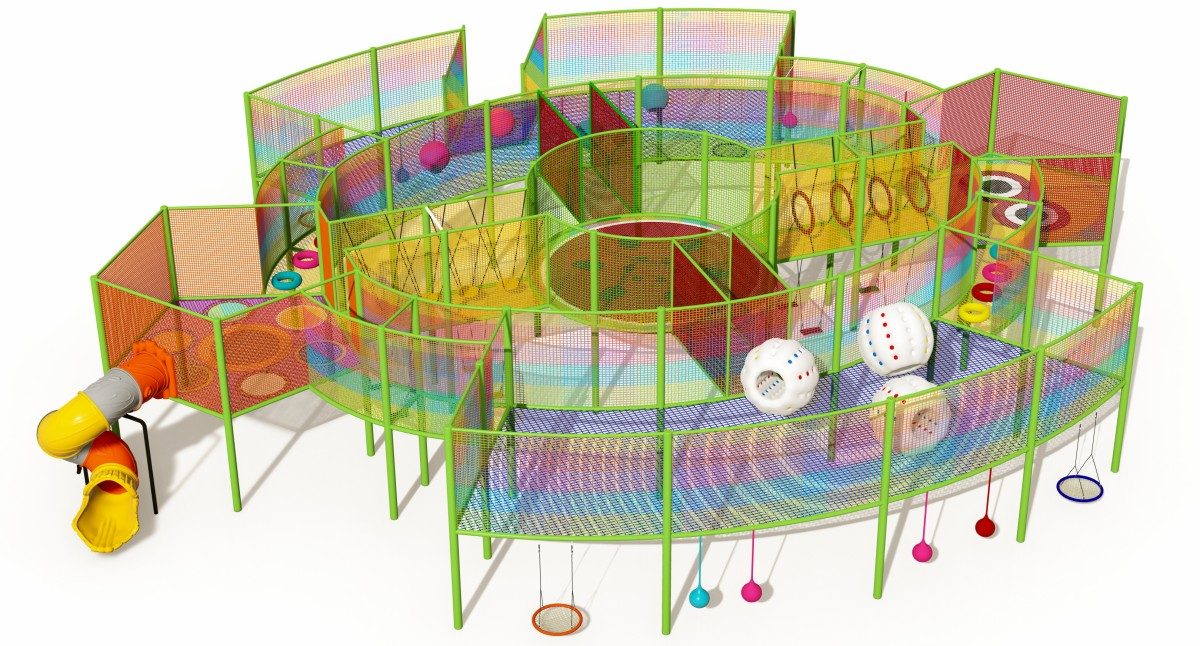 17. playground equipment climbing rope -2