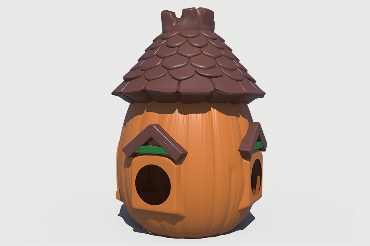 Squirrel house for petting zoo (3)