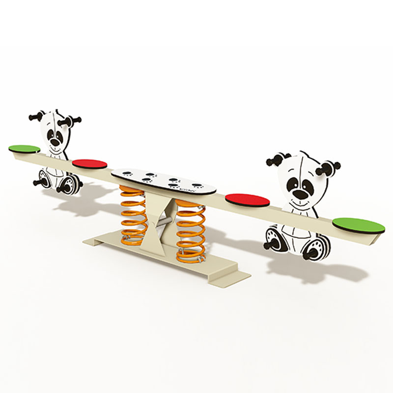 Dog-Themed Weather Resistant Seesaws - Toddler Commercial Equipment