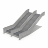 Multi-Lane Straight Stainless Steel Slides
