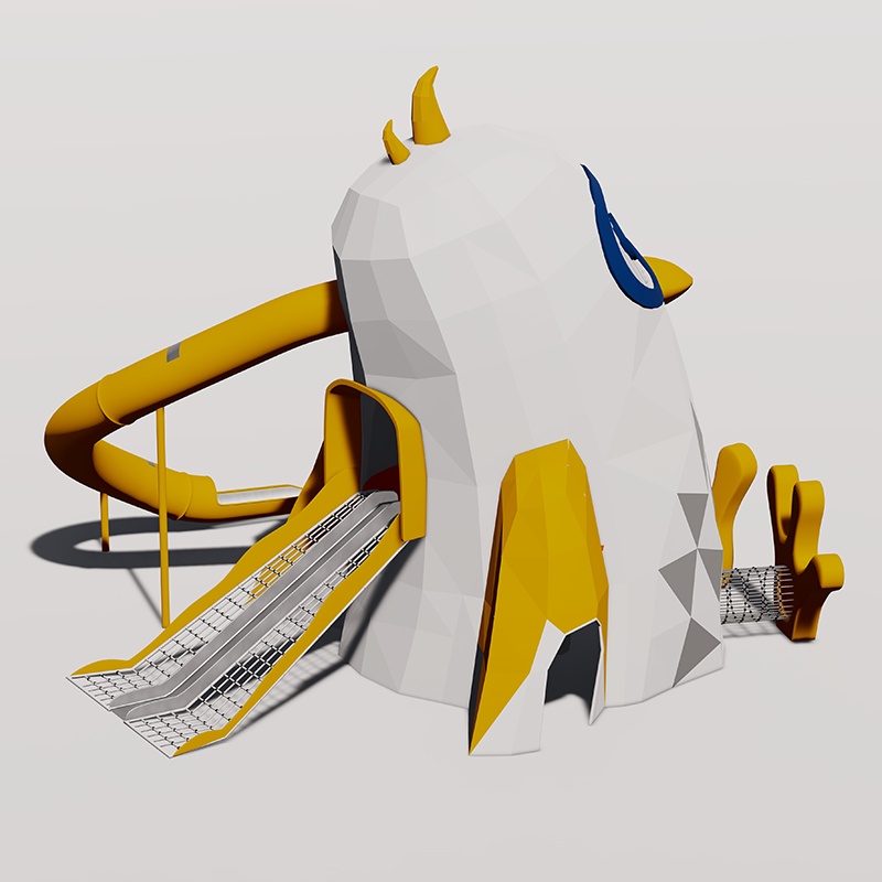 Fun Pet Playground Equipment:Chick-Themed Slide