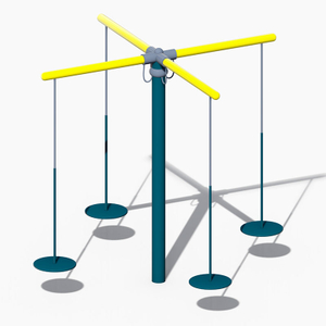 Galvanized Pipe Kids Outdoor Swing Built for Safe and Fun Daily Play Activities