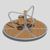 Interactive Kids Roundabout: Sensory Boost