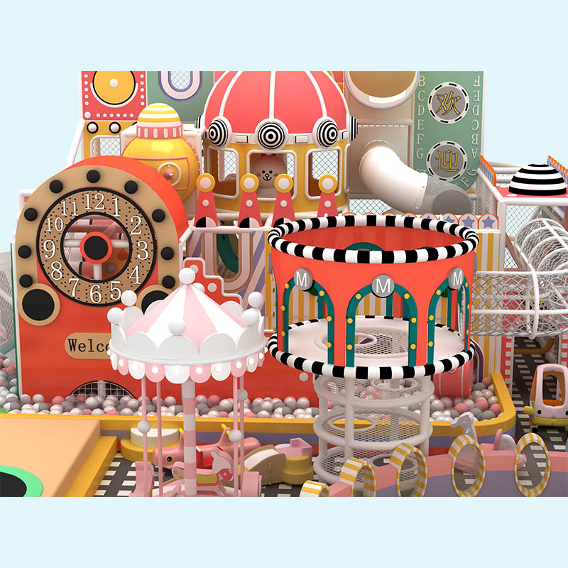 Macaron Series Maze Indoor Play - Mall Pastel Play Supplier