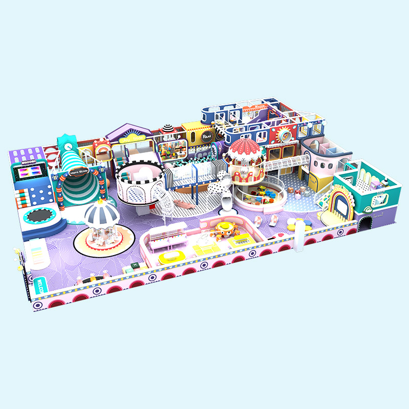 Macaron Series Maze Indoor Play - Role-Play Zone