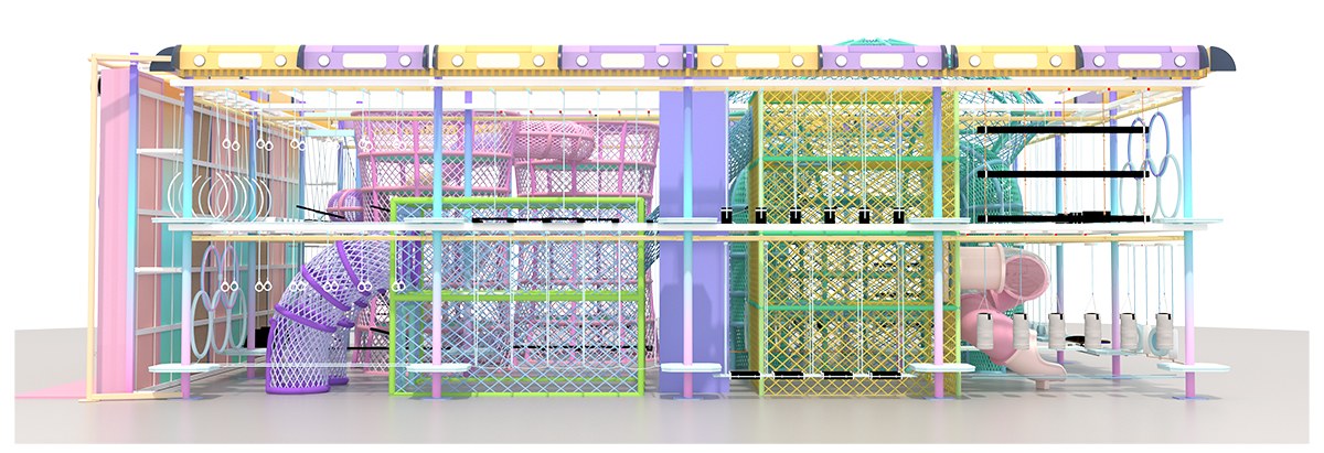 3.Indoor Adventure Ropes Course (3)