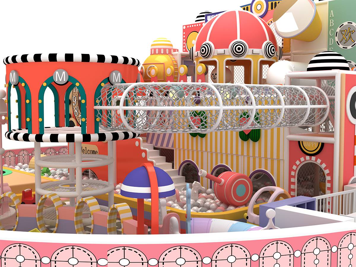 7.Large Pastel Indoor Playground for Malls (3)