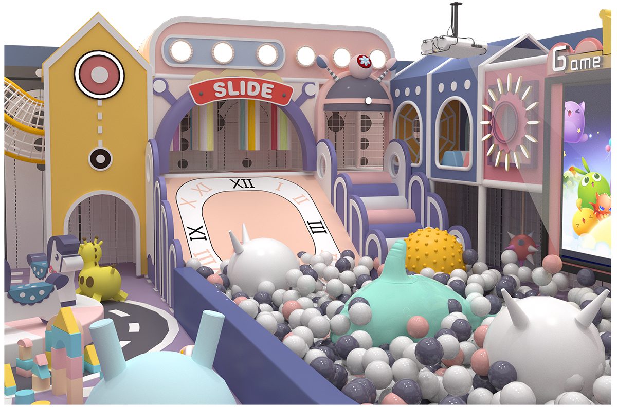 11.Pastel Themed Indoor Play Area for Kids (1)